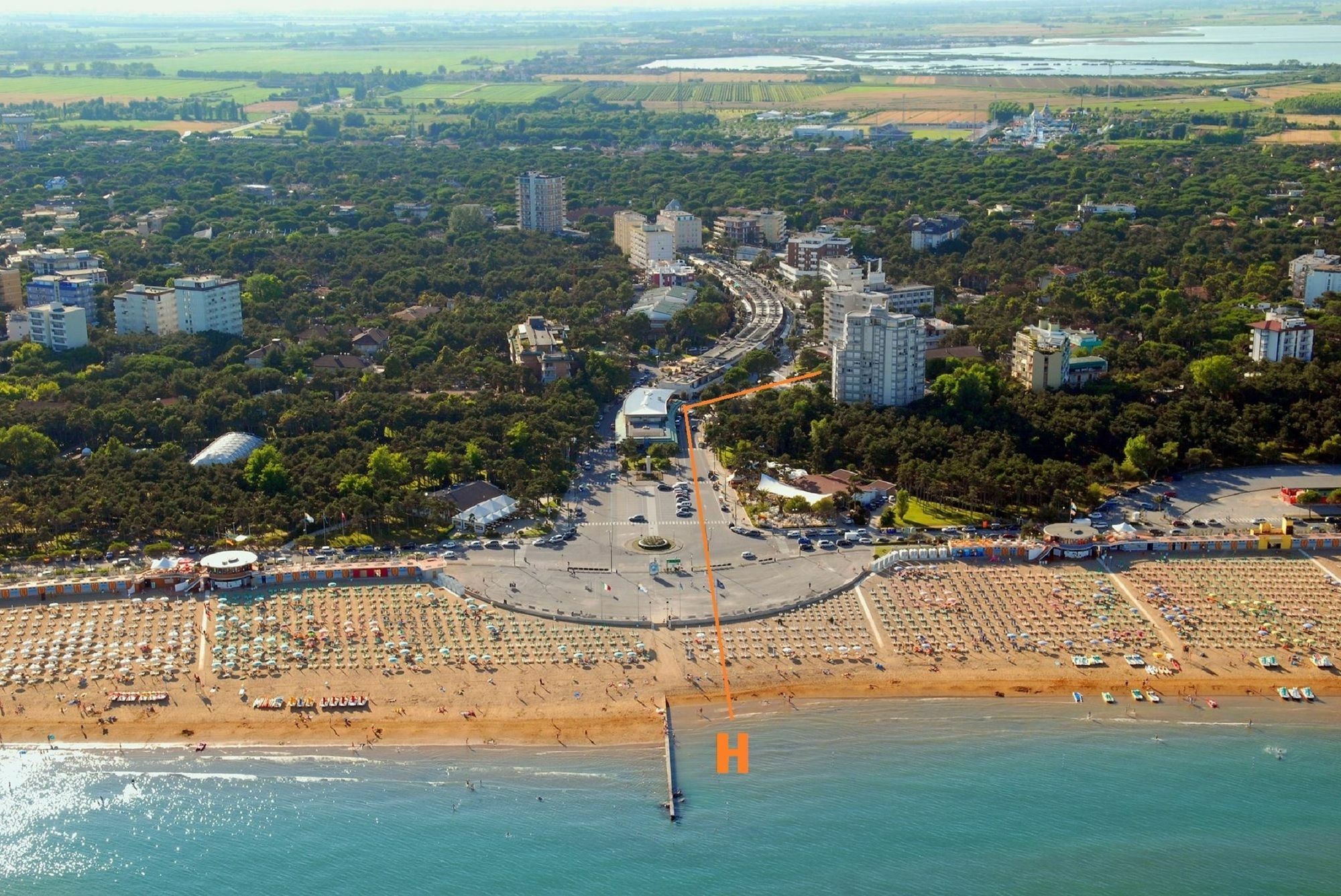 Hotel Savoia Линьяно-Саббьядоро Экстерьер фото